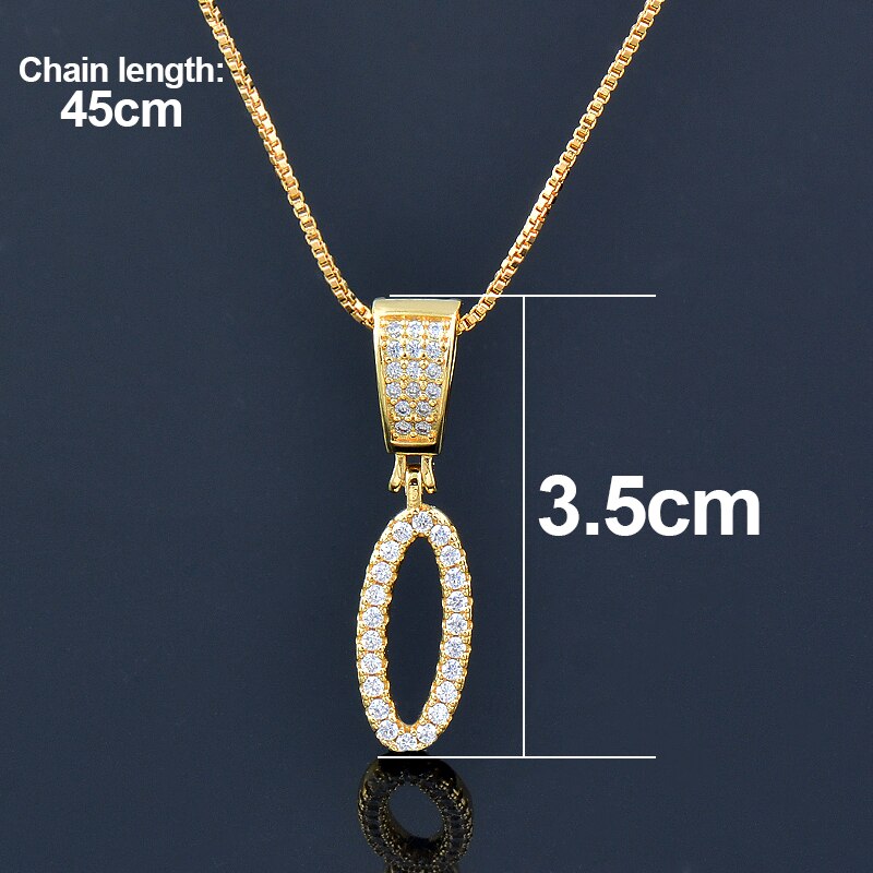SINLEERY Initial Letter Necklace Cubic Zircon Alphabet Pendants Gold Color Jewelry For Women Birthday Gift Jewelry XL322 SSP