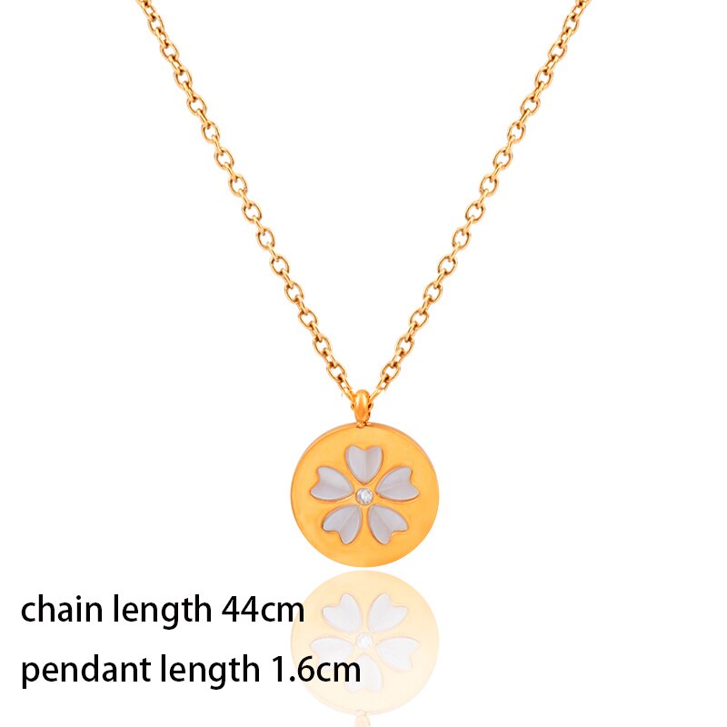 SINLEERY Love Bead pendant Stainless Steel Necklace Gold silver color necklace for women Jewelry on the neck 2021 trend XL336 SK