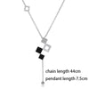 SINLEERY Love Bead pendant Stainless Steel Necklace Gold silver color necklace for women Jewelry on the neck 2021 trend XL336 SK