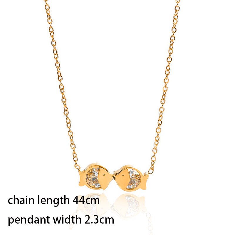 SINLEERY Round lucky letters Pendant Stainless steel necklace Gold color Jewelry on the neck Couple choker 2021 trend  XL396 SSK