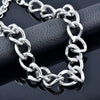 SINLEERY Stainless Steel Necklaces Snake Chain Women's Neck Chain Jewelry on the neck Jewelry 2021  XL325 SSH