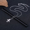 SIPENGJEL  Aircraft Air Plane Pendant Necklace For Women Plane Necklace  Simple Jewelry Men Women