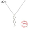 Science Jewelry Felix DNA Necklace Biology Jewelry Molecule Necklace Brand 925 Sterling Silver Accessories for Women