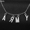 SMJEL Trendy Jimin ARMY Letter Choker Necklaces for Women Men Kpop Boys Jewelry Korean Show Your Love Gifts for Friend