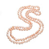 AA beautiful new mixed real genuine cultured 10mm baroque natural pearl necklace jewelry design