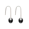2020 New 7.5-8mm Genuine Pear Simple Ear Hook Fashion Jewelry Silver for Girl With Gift