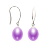 Fashion Jewelry Teardrop Shaped Pearl Earrings For Girlfriend S925 Sterling Silver