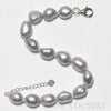 9-10mm Baroque Natural Pearl Bracelets For Girlfriend Gift Fashion Jewelry Direct Selling