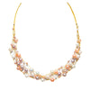 Genuine High Luster 3-9mm Pearl Necklace Wedding Gift Hand-Crafted Jewelry