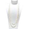 Gift For Women Natural Genuine Near Round Pearl 150cm Length Long Necklace Sweater Chain Factory Outlet