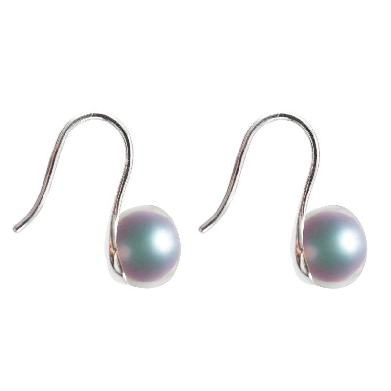 High-heeled Shoes Shaped Pearl Ear Hooks For Girlfriend S925 Sterling Silver Fashion Jewelry