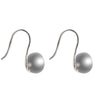 High-heeled Shoes Shaped Pearl Ear Hooks For Girlfriend S925 Sterling Silver Fashion Jewelry