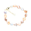 Keshi Pearl Real Natural Multicoloured Pearl Bracelets For Female Gift Fashion Jewelry