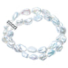 Unique Keshi Natural Pearl Double Line Bracelet For Female Gift Fashion Jewelry Factory Outlet