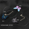 SOTrendy 3D Butterfly Choker Collar Necklace for Women Party Fishing line Boho Party Jewelry Bijoux Valentine's Day Gifts