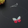 SOTrendy 3D Butterfly Choker Collar Necklace for Women Party Fishing line Boho Party Jewelry Bijoux Valentine's Day Gifts