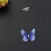 SOTrendy 3D Butterfly Choker Collar Necklace for Women Party Fishing line Boho Party Jewelry Bijoux Valentine's Day Gifts