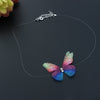 SOTrendy 3D Butterfly Choker Collar Necklace for Women Party Fishing line Boho Party Jewelry Bijoux Valentine's Day Gifts