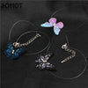 SOTrendy 3D Butterfly Choker Collar Necklace for Women Party Fishing line Boho Party Jewelry Bijoux Valentine's Day Gifts