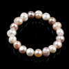 Pearl Jewelry Natural Pearl Bracelet For Women Top Quality Multi-Color Charm Bracelets Big Size Pulseras Mujer