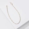 SRCOI  Link Chain Paper Clip Chain Necklace Choker Collar Oval Elongated Necklace  Women Wedding Party Birthday Jewelry