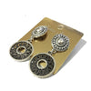 Punk drop earrings pendants tibet beads charms filigree brincos vintage Jewelry Bijoux Antique Siler Gold Color