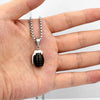 SUNNERLEES Jewelry Stainless Steel Pendant Necklace Black Silver Color Hand Grenade Model Link Chain For Men Women Gift SP104