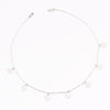 SUQI Non-fading stainless steel Round Tassel star gold Necklace Women Choker Necklaces Pendants Femme Chain jewelry gift