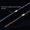 SUQI Non-fading stainless steel Round Tassel star gold Necklace Women Choker Necklaces Pendants Femme Chain jewelry gift