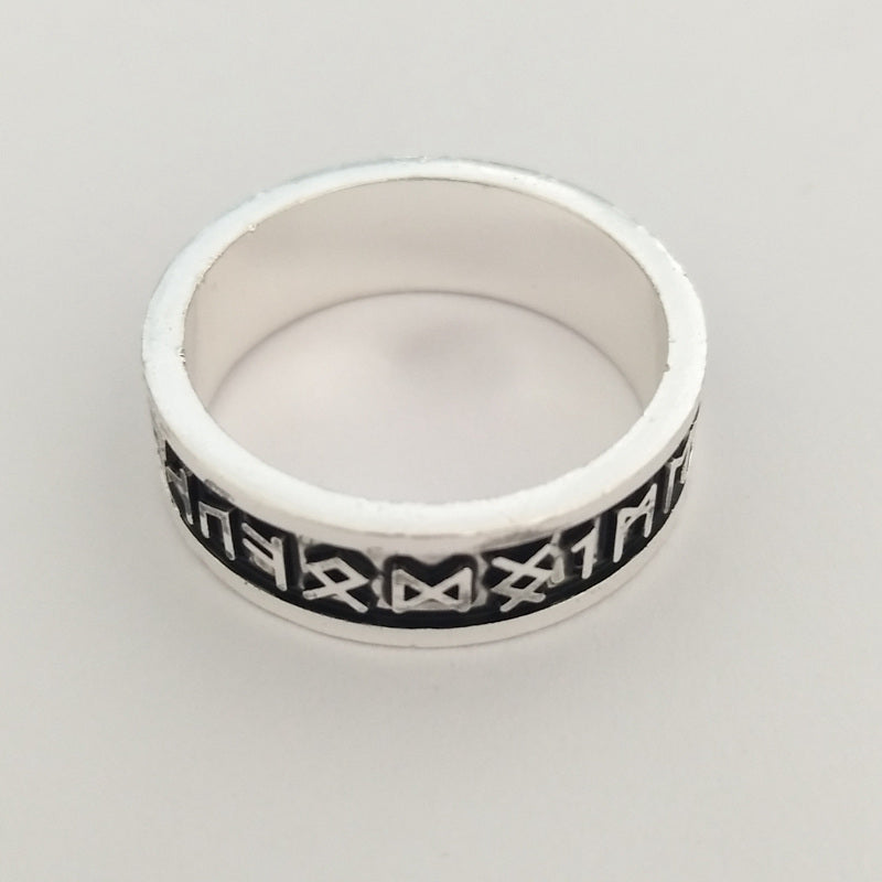 1pcs Viking Man's Rings Custom Rune Letter Signet Ring Wedding Nordic Vintage Bague Men Jewelry Accessories women gift