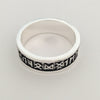 1pcs Viking Man's Rings Custom Rune Letter Signet Ring Wedding Nordic Vintage Bague Men Jewelry Accessories women gift