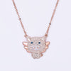 SWA Jewelry  Charming Cute Flying Pig Cute Female Necklace Cute Pig Necklace Female Jewelry