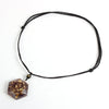 Sacred Geometry Hexagon Chakra Energy Orgone Pendant Necklace Natural Crystal Resin Orgonite Pendulum Amulet Meditation Jewelry