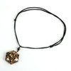 Sacred Geometry Hexagon Chakra Energy Orgone Pendant Necklace Natural Crystal Resin Orgonite Pendulum Amulet Meditation Jewelry