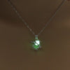 Sagittarius Necklace with Silver Color Zodiac Sigittarius Sign Glow in The Dark Pendant Necklace for Women Gift Jewelry
