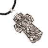 Saint Michael Archangel Protect Me Saint Prayer Men Necklace Religious Cross Talisman Jewelry