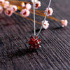 Sale 4color 925 silver hot Love necklace Fine jewelry Crystals from Austrian Christmas 925 jewelry woman Wedding Jewelry