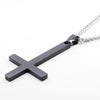 Adjustable Stainless Steel Necklaces For Men Women Inverted Cross Titanium Steel Necklace Gift Punk Necklaces Pendant 1PC