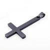 Adjustable Stainless Steel Necklaces For Men Women Inverted Cross Titanium Steel Necklace Gift Punk Necklaces Pendant 1PC