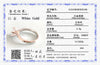 at a loss! With Certificate Original 18K White Gold Ring  2.0ct Lab Diamond Wedding Band Women Silver 925 Ring LR168