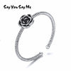 925 Sterling Silver Flower Rings Wedding&Engagement Rings Wholesale 2020 New Arrival Best Gifts