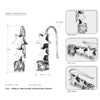 925 Sterling Silver Star Earrings Wholesale Retro Romantic White Zircon Earrings Best Gifts 2020 New Arrival