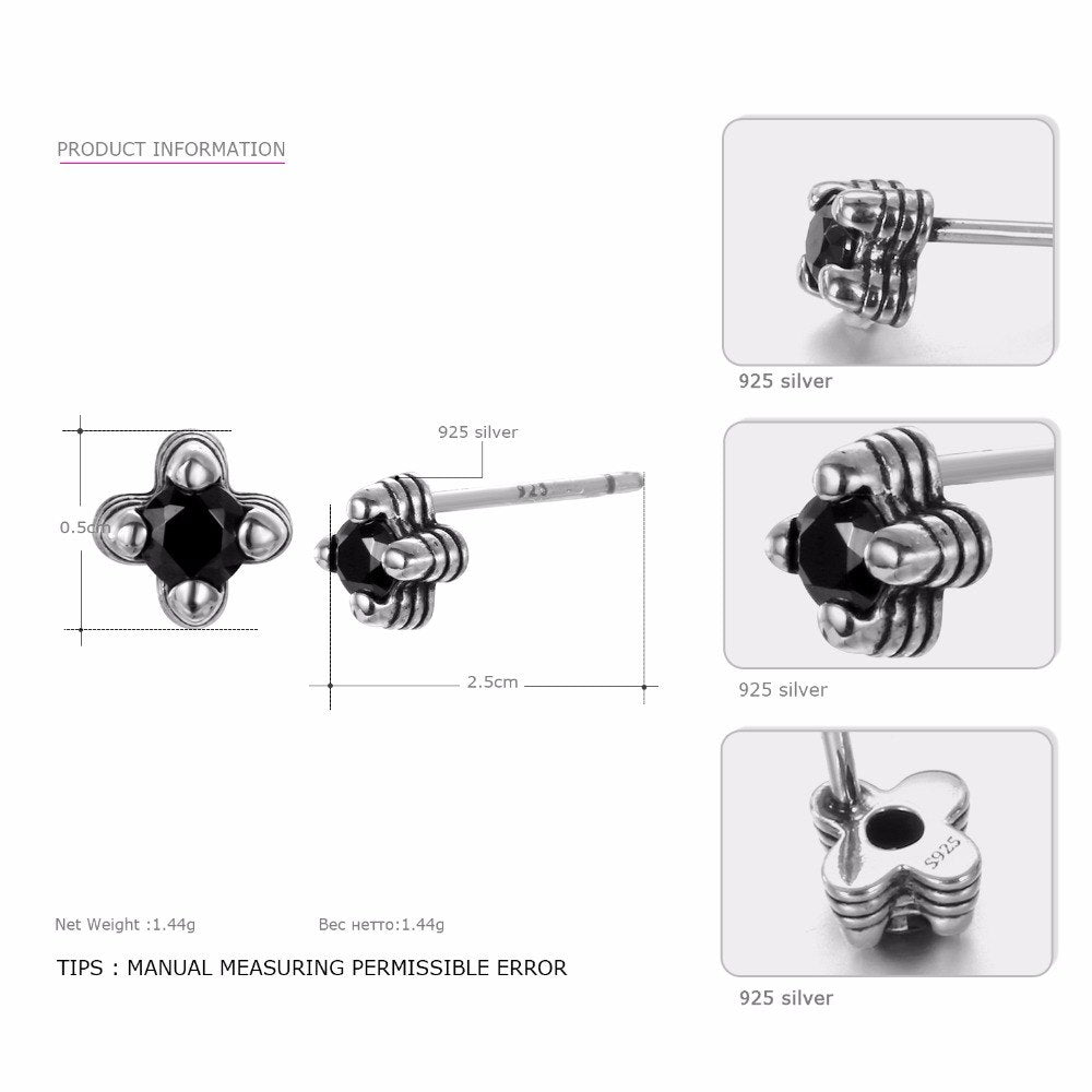 Latest Clove flower Stud Earrings 925 Sterling Silver Earrings Decent Gift Dropshipping Wholesales