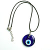 Sea Blue 25/30/35mm Evil Eye Pendants Necklace For Women Men Glass Turkey Evil Eyes Lucky Necklace Choker Jewelry Accessories