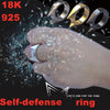 Self Defense Tool Finger Ring Brass Knuckles Tactical Survival Multi-Functional The Latest Cat Self-defense Ring Pulling Woman