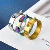 Self-defense Stainless Steel Ring Punk Style Men's And Women's Thorn Jewelry Joyas Para Hombres y Mujeres