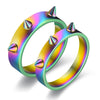 Self-defense Stainless Steel Ring Punk Style Men's And Women's Thorn Jewelry Joyas Para Hombres y Mujeres