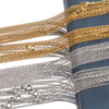Semitree 10pcs 50cm 2mm Gold Stainless Steel Link Chains Necklaces Jewelry Cuban Chains  Chain DIY Crafts