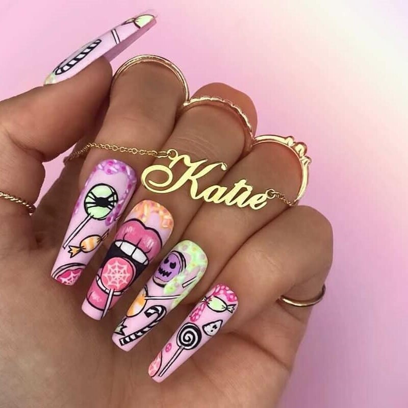 Setiap Personalized Nama Kalung Wanita Pria Stainless Steel Collares Mujer Bijoux Menarik Nama Kustom Kalung Kalung Liontin