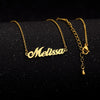 Setiap Personalized Nama Kalung Wanita Pria Stainless Steel Collares Mujer Bijoux Menarik Nama Kustom Kalung Kalung Liontin